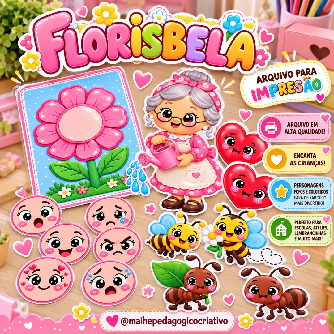 A Rosa Florisbela - Educação Infantil - Arquivo Digital - História