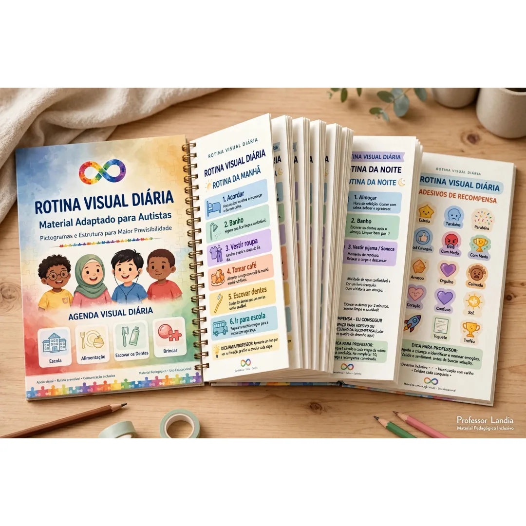 Agenda visual Altista - Educação Infantil - PDF