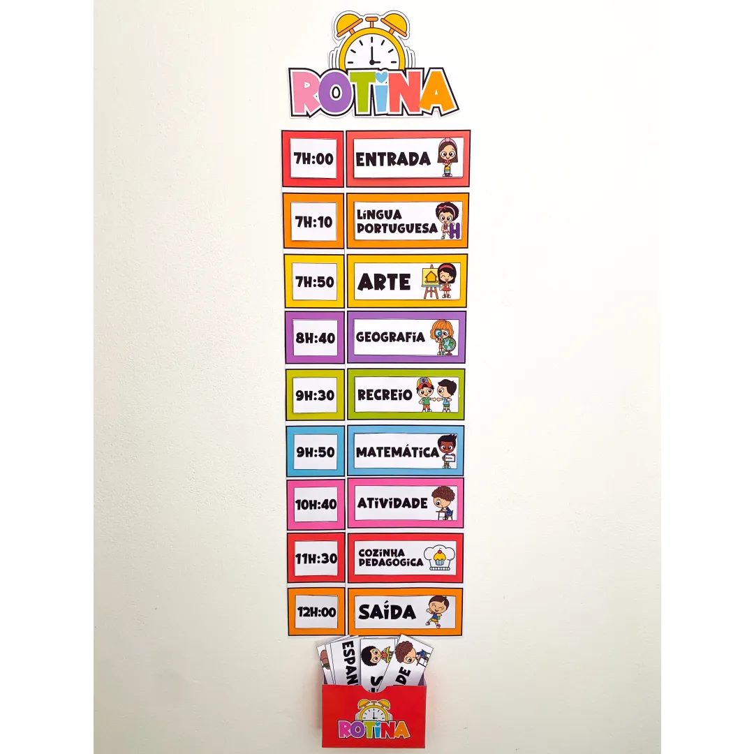 Rotinas organizadas – Ensino Fundamental I