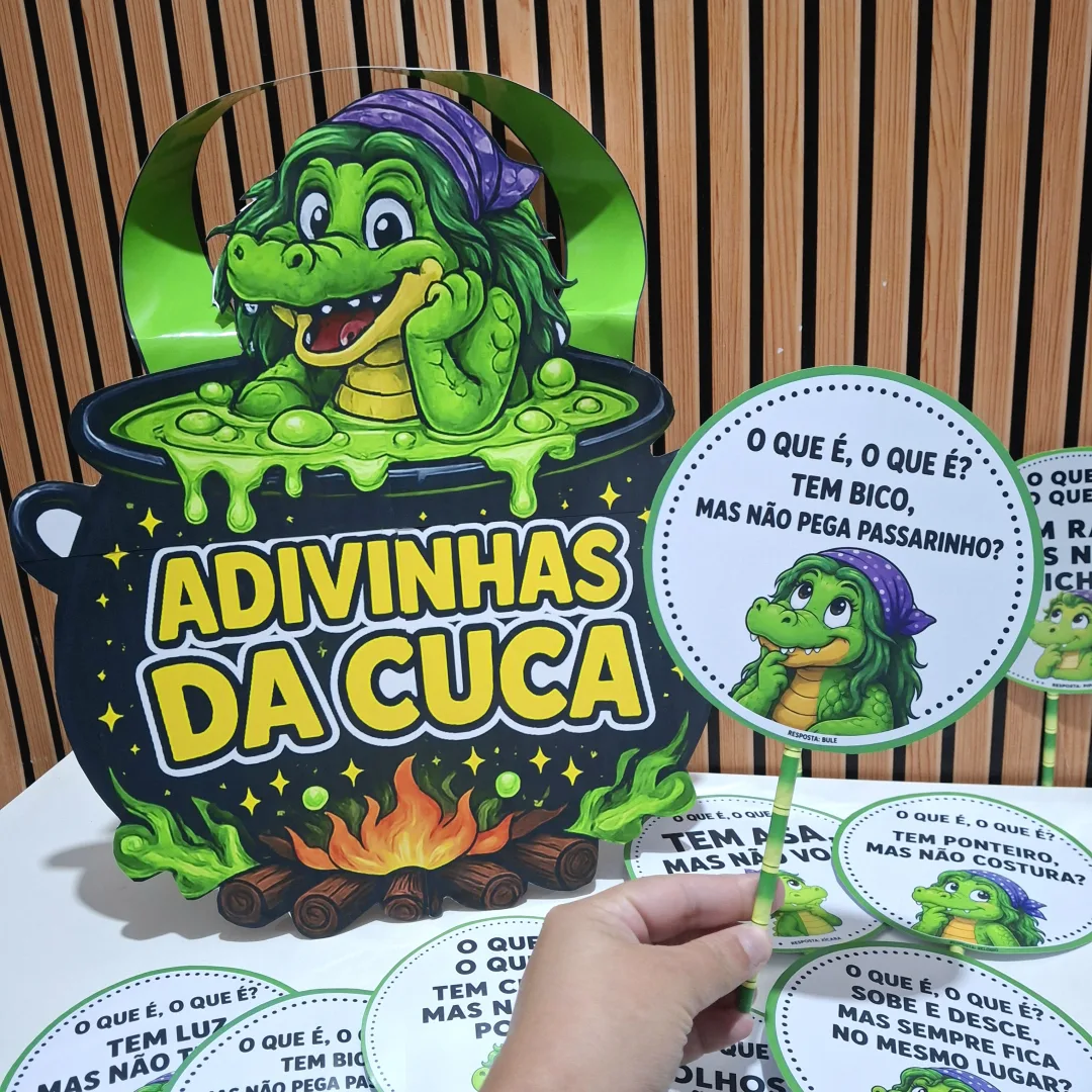 Sacola Adivinhas da Cuca 