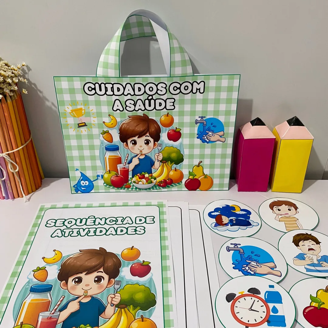 SACOLA CUIDADOS COM A SAÚDE