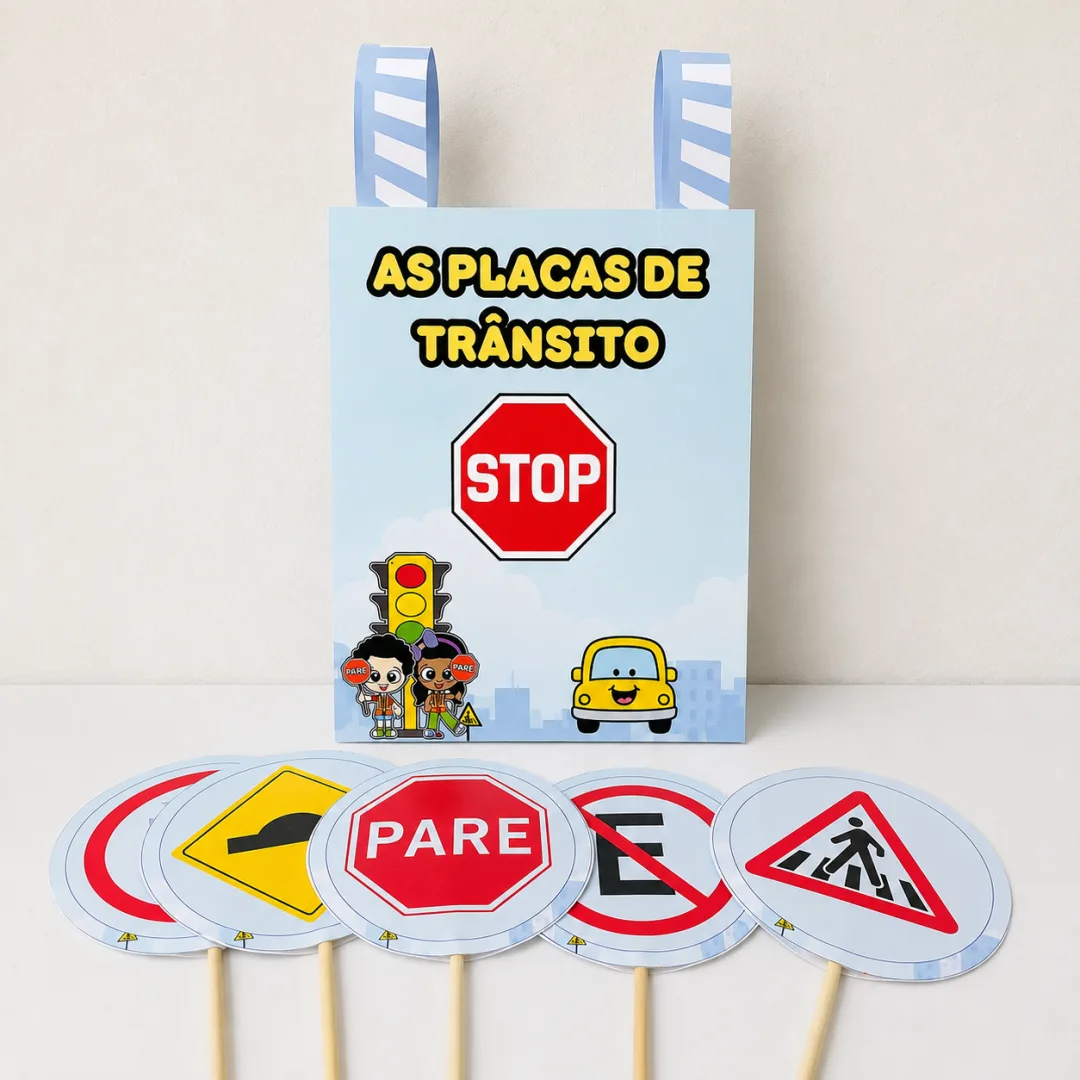 Sacola de Placas de Trânsito