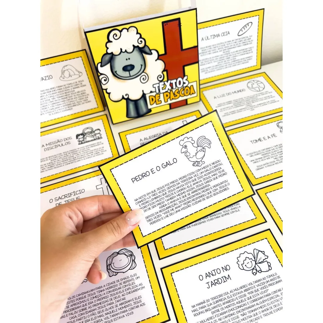 SACOLA DE TEXTOS: PÁSCOA CRISTÃ