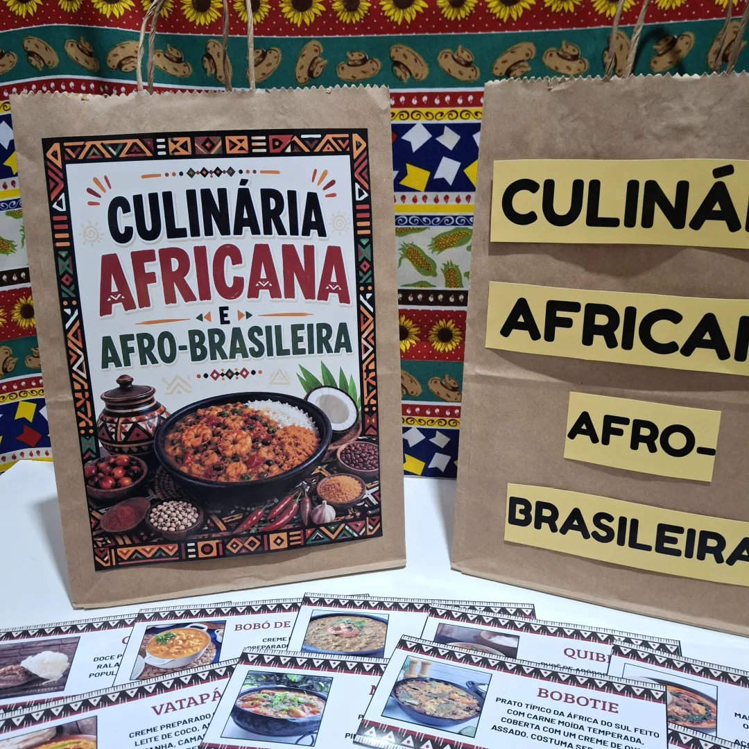 Sacola Interativa - Culinária Africana / Afro-Brasileira 