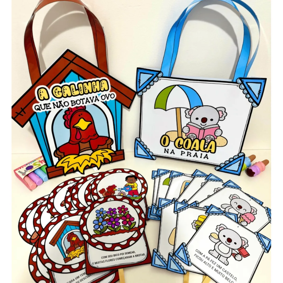 Sacolas Histórias Rimadas