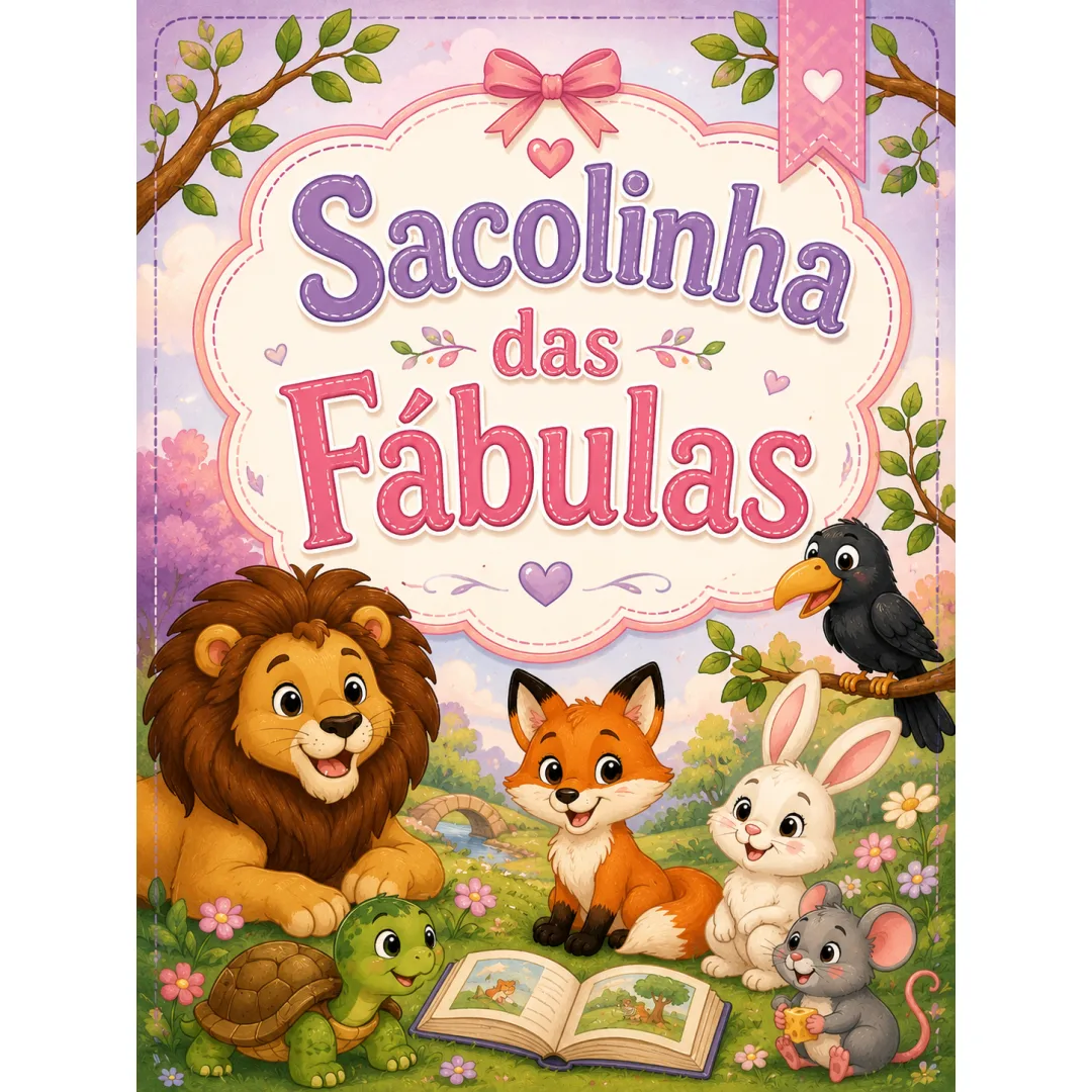 Sacolinha das Fábulas - Arquivo digital em PDF