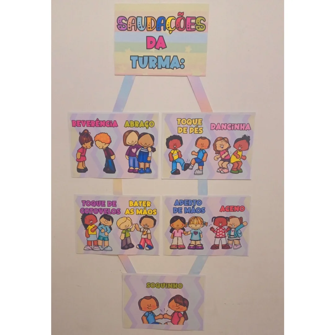 SAUDAÇÕES  DA TURMA / CUMPRIMENTOS DIVERTIDOS