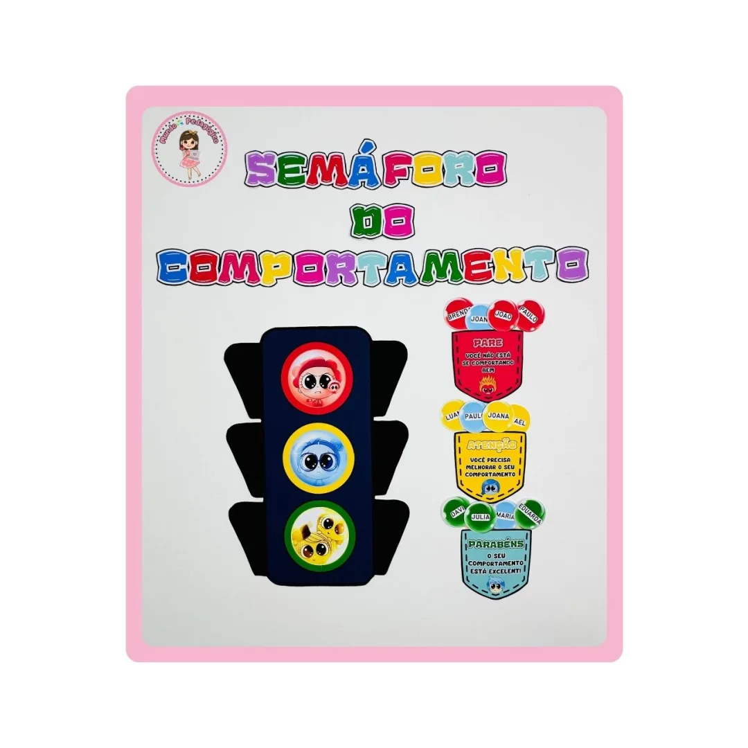 SEMÁFORO DO COMPORTAMENTO DIVERTIDAMENTE