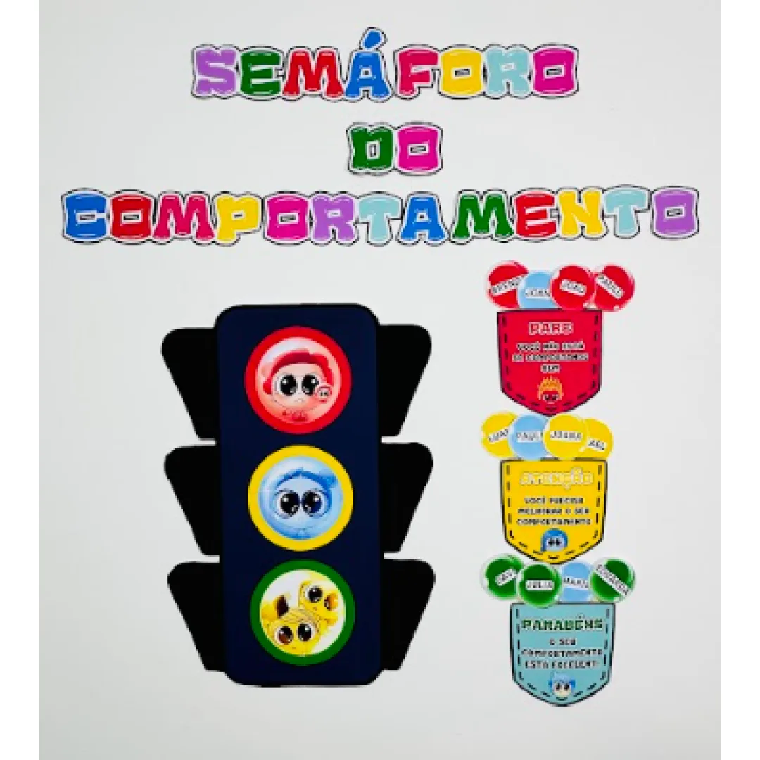 SEMÁFORO DO COMPORTAMENTO: DIVERTIDAMENTE