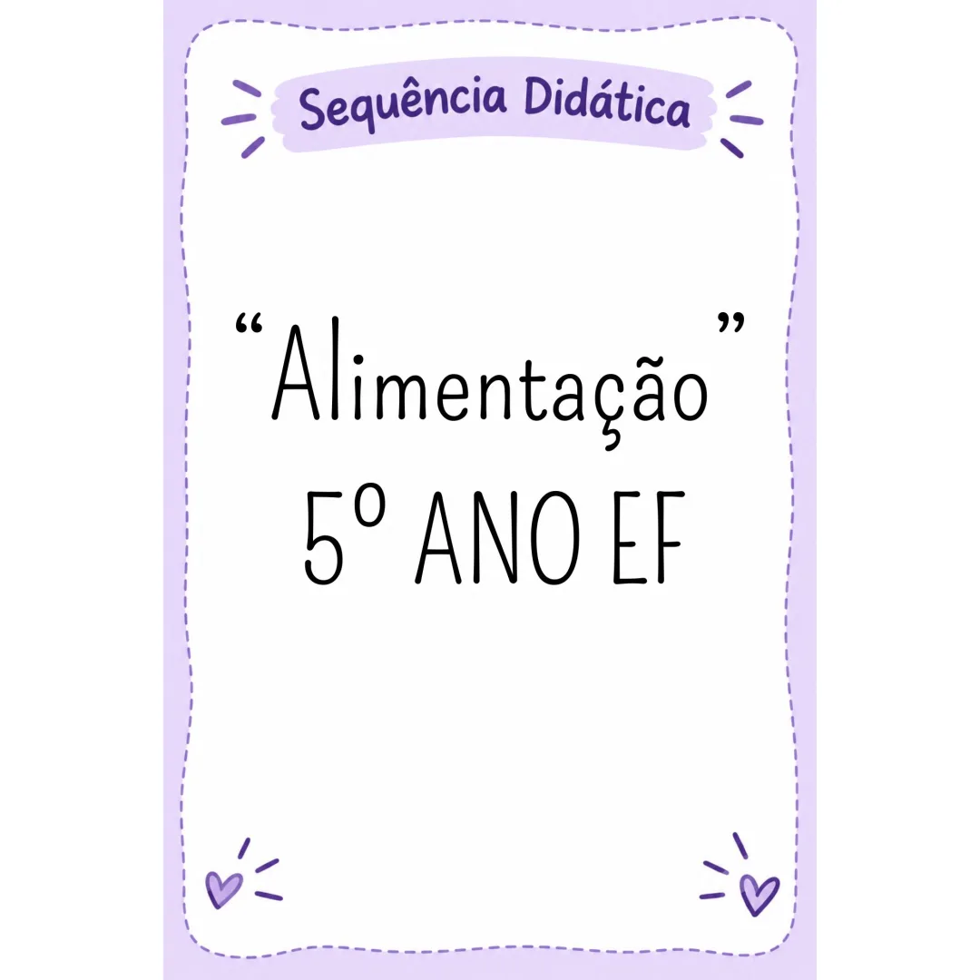 Sequência Didática de Língua Portuguesa 5º ano Ensino Fundamental em PDF