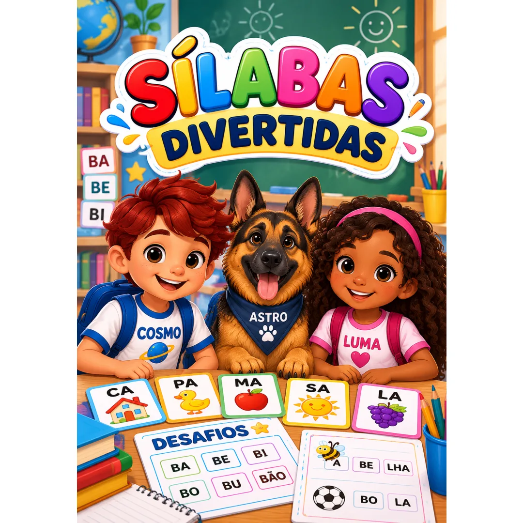 Sílabas Divertidas: Atividades de Alfabetização em PDF
