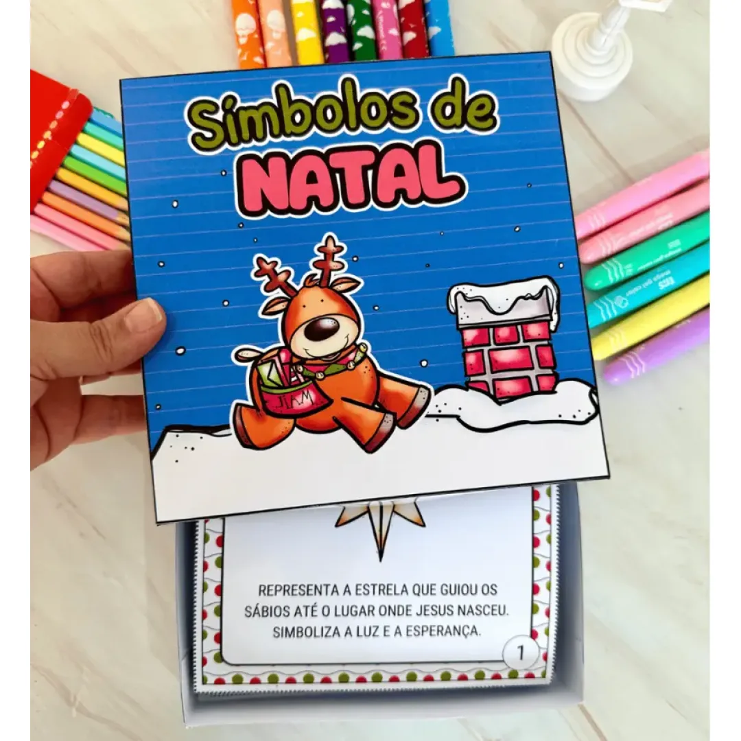Símbolos do Natal - História na Caixa PDF Educação Infantil