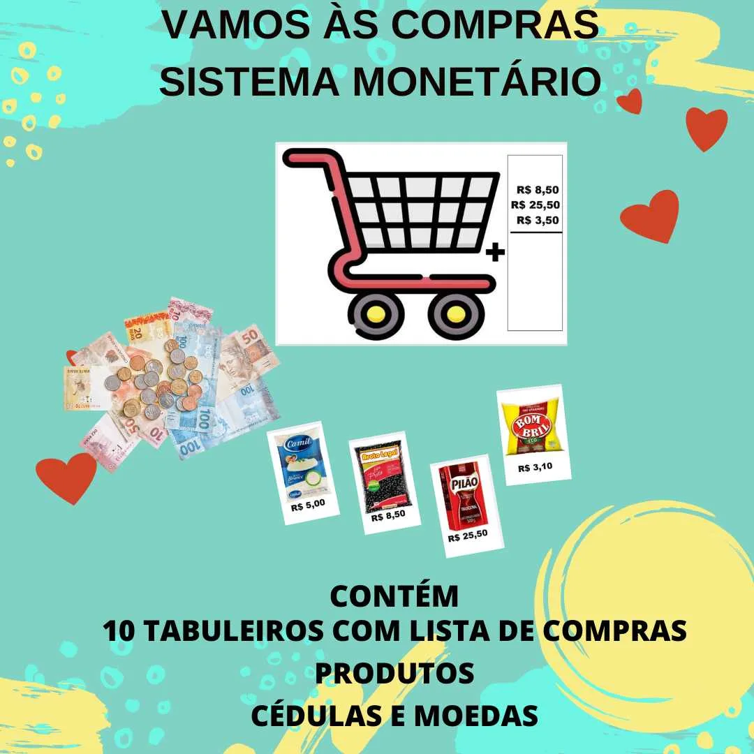 SISTEMA MONETÁRIO: VAMOS ÀS COMPRAS