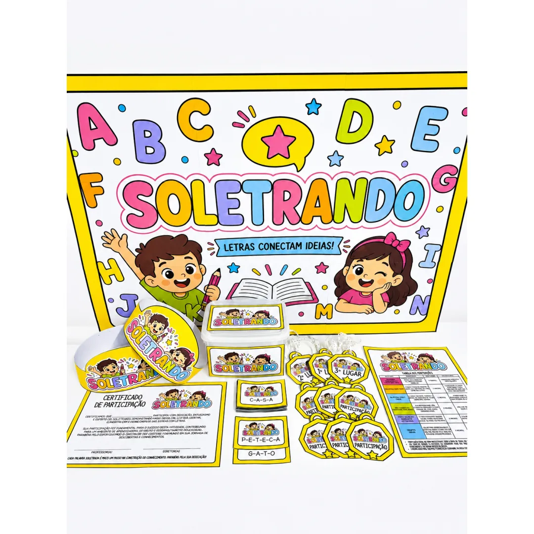 Soletrando de Palavras de Sílabas Simples