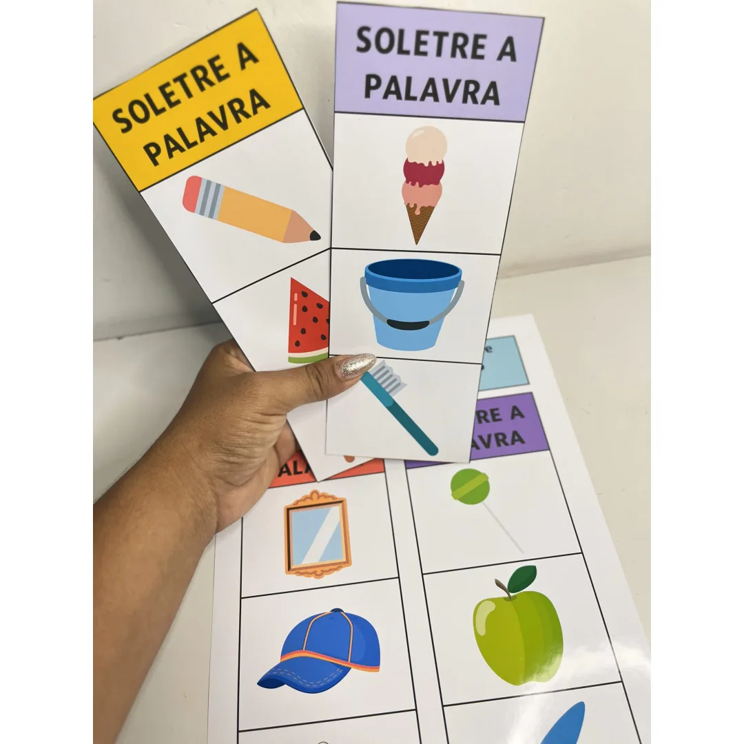 SOLETRE A PALAVRA / SOLETRANDO O NOME DAS IMAGENS