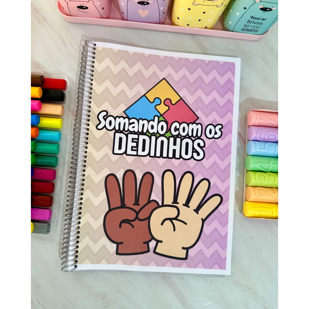 Somando com os Dedinhos: Atividade de Matemática para Educação Especial