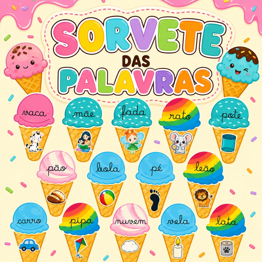 Sorvete das Palavras