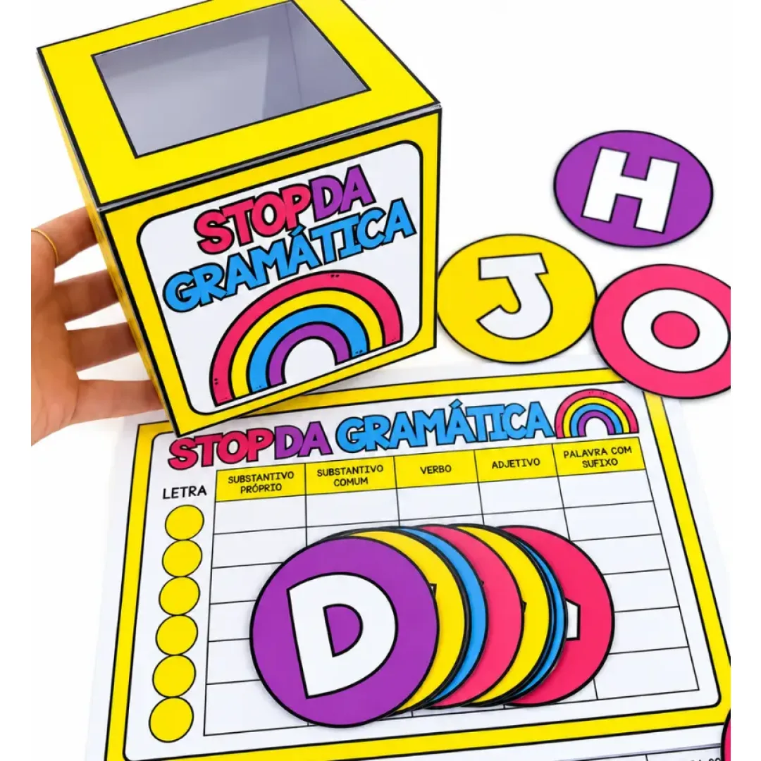 Stop da Gramática - Jogo Pedagógico