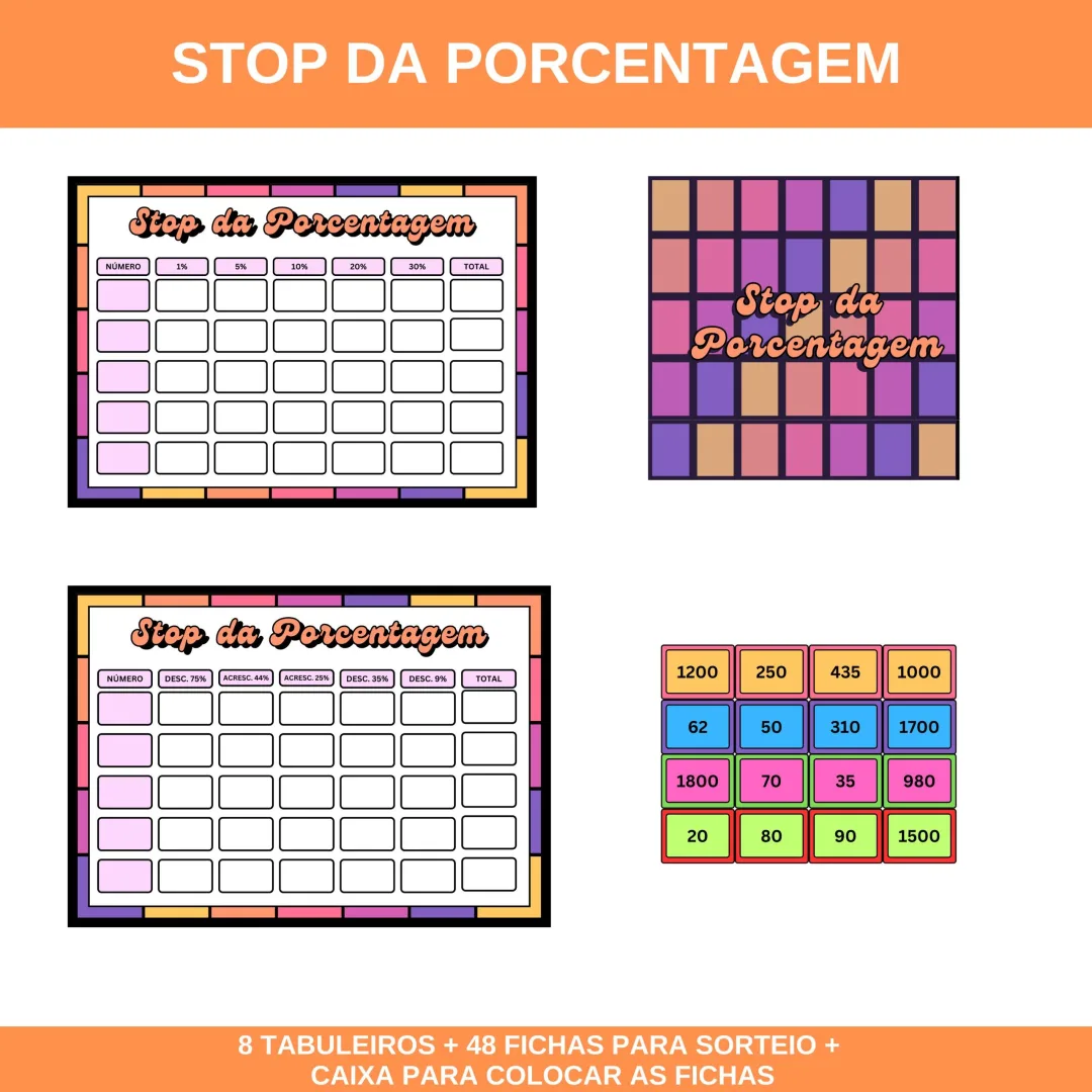 STOP DA PORCENTAGEM