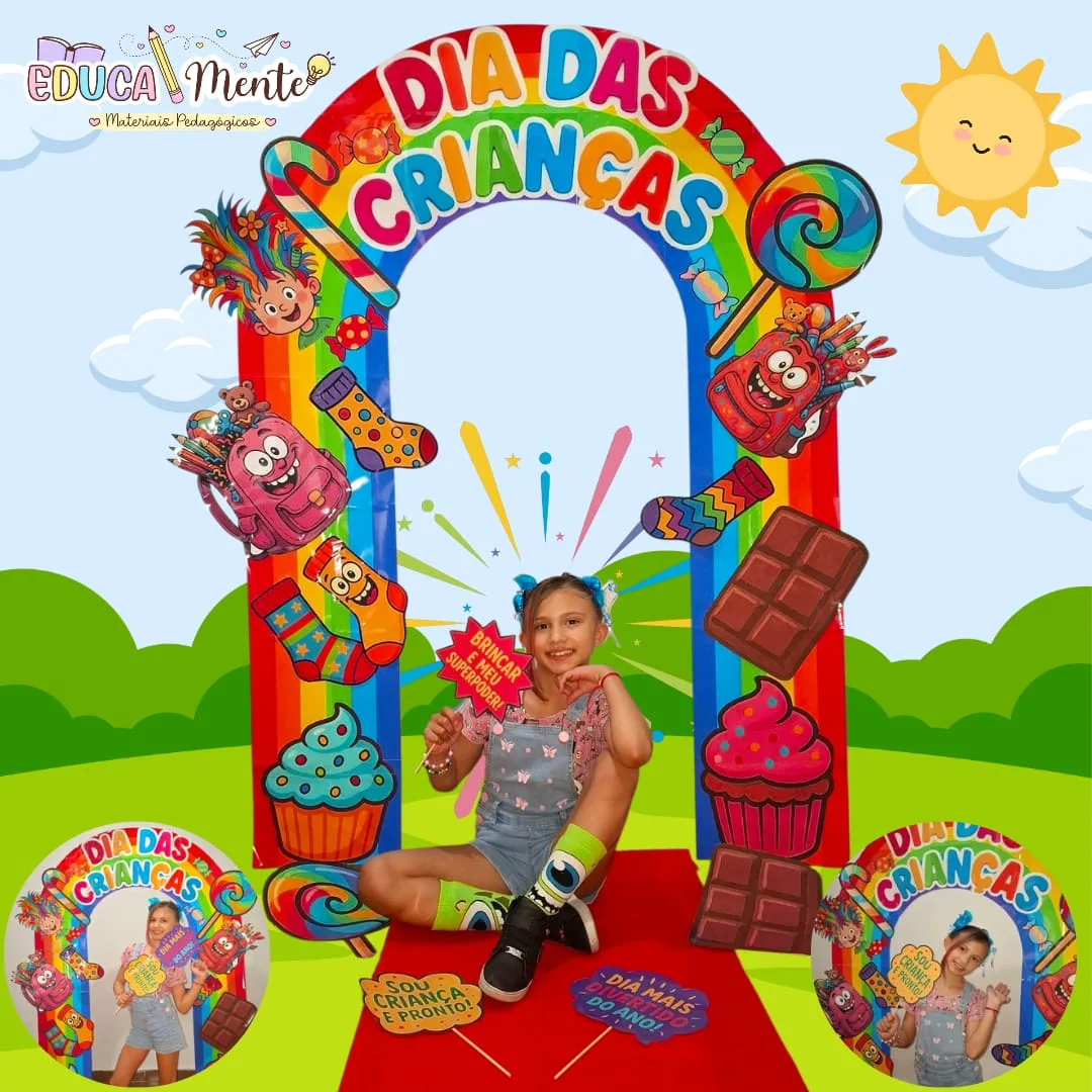 SUCESSO!🍭 PORTAL ENCANTADO DO DIA DAS CRIANÇAS 🍬