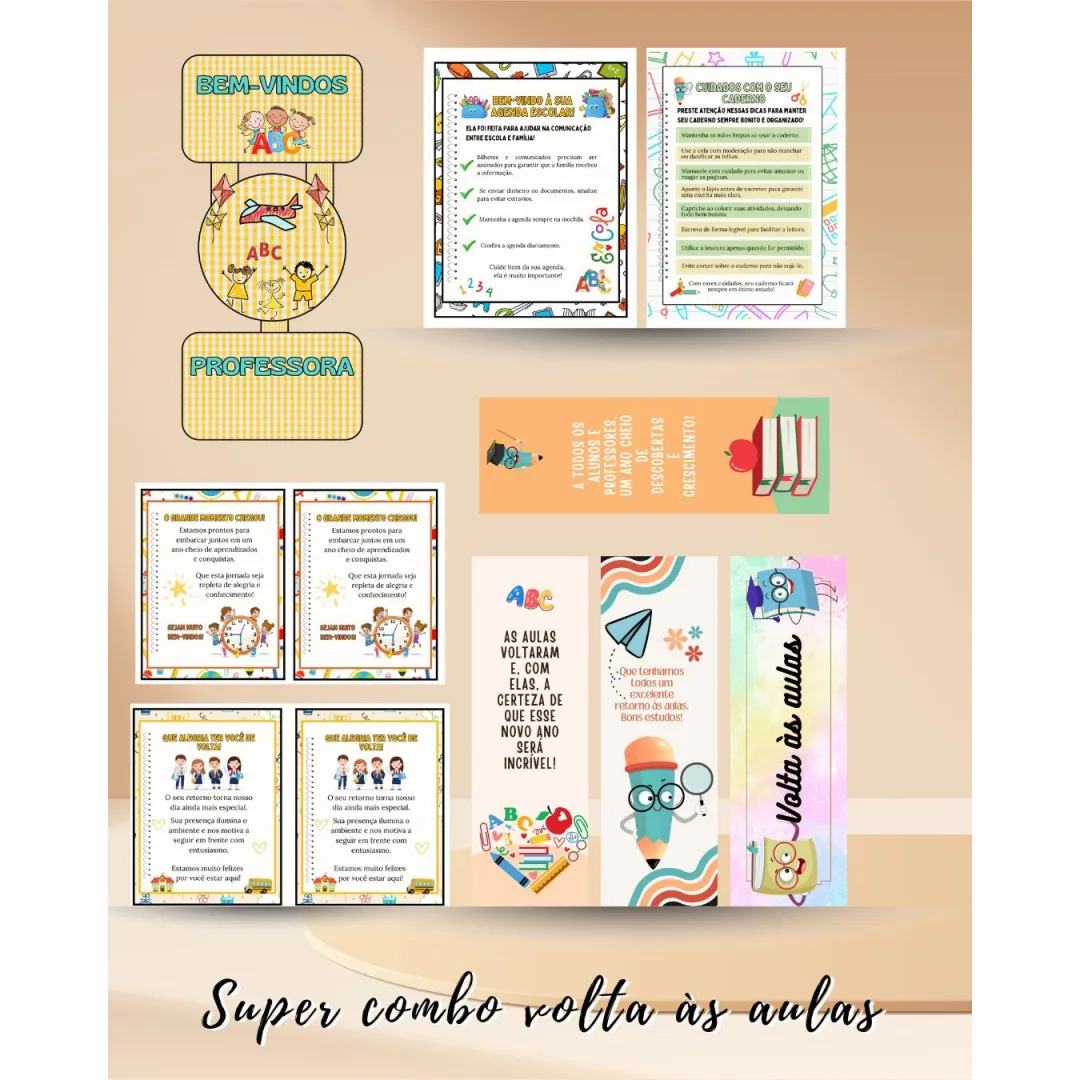 SUPER COMBO VOLTA ÀS AULAS
