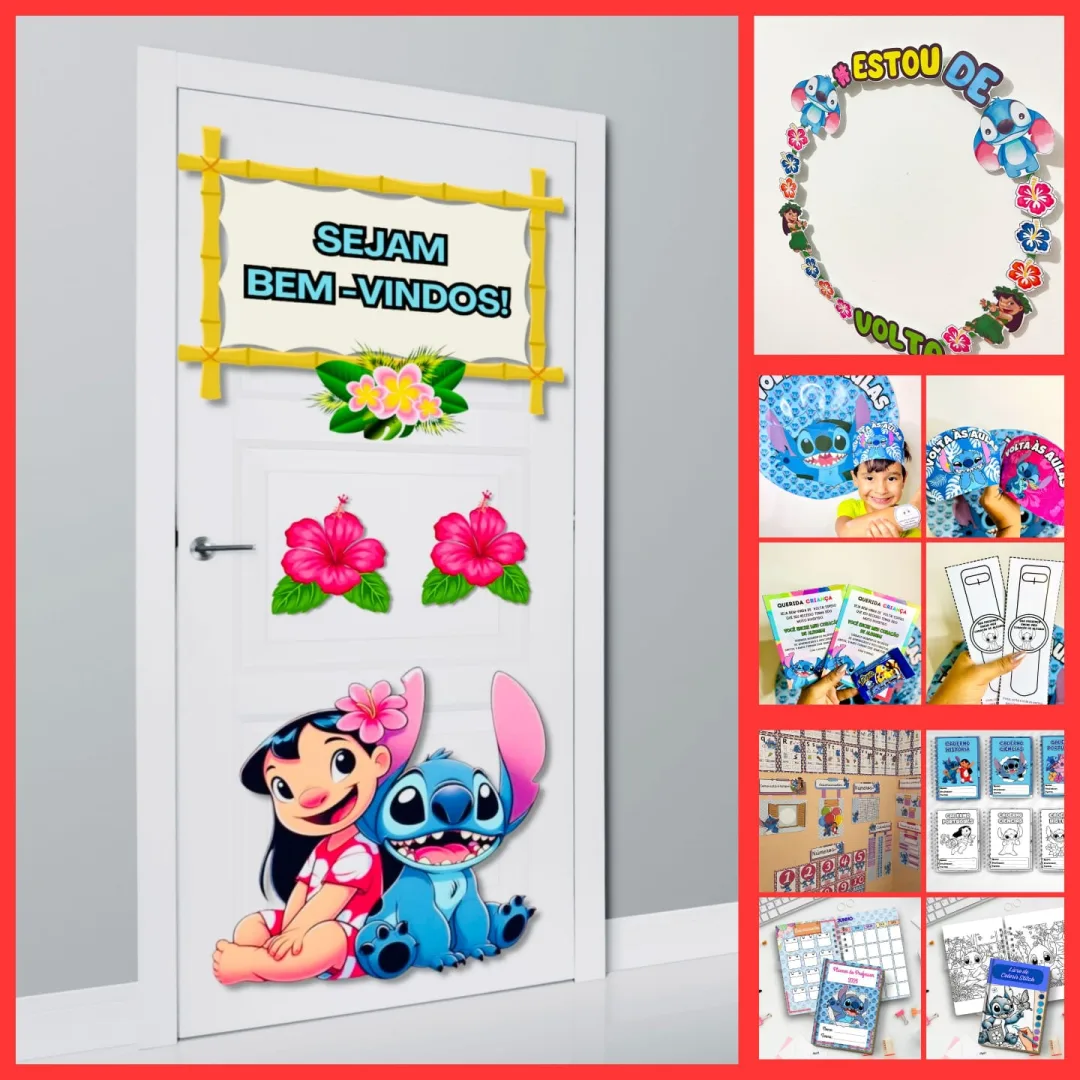 SUPER COMBO VOLTA ÀS AULAS: LILO & STITCH