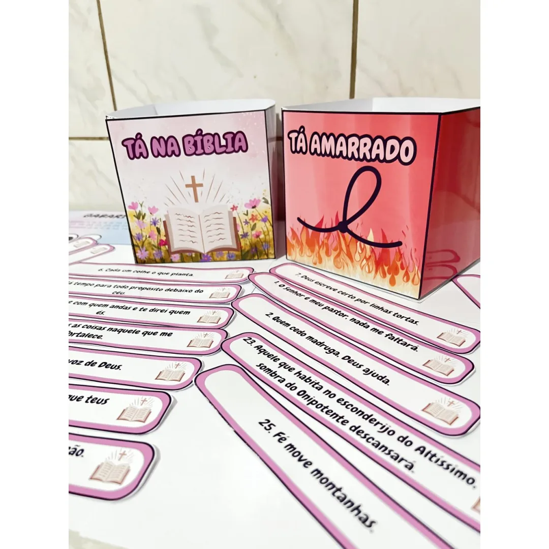 Tá na Bíblia Ou Ta Amarrado — Pronto para Imprimir