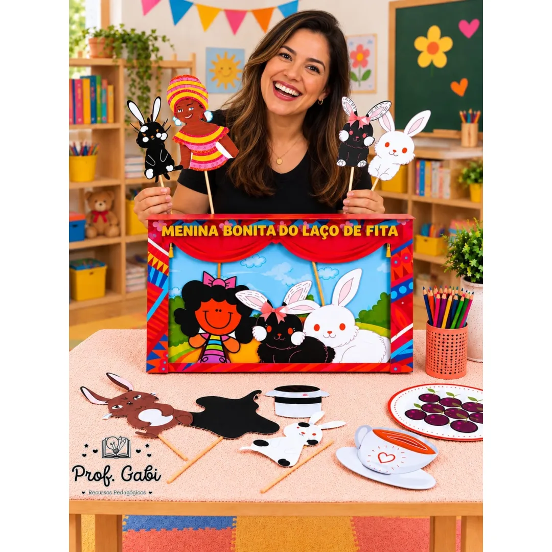 Teatrinho: Menina Bonita do Laço de Fita em Pdf