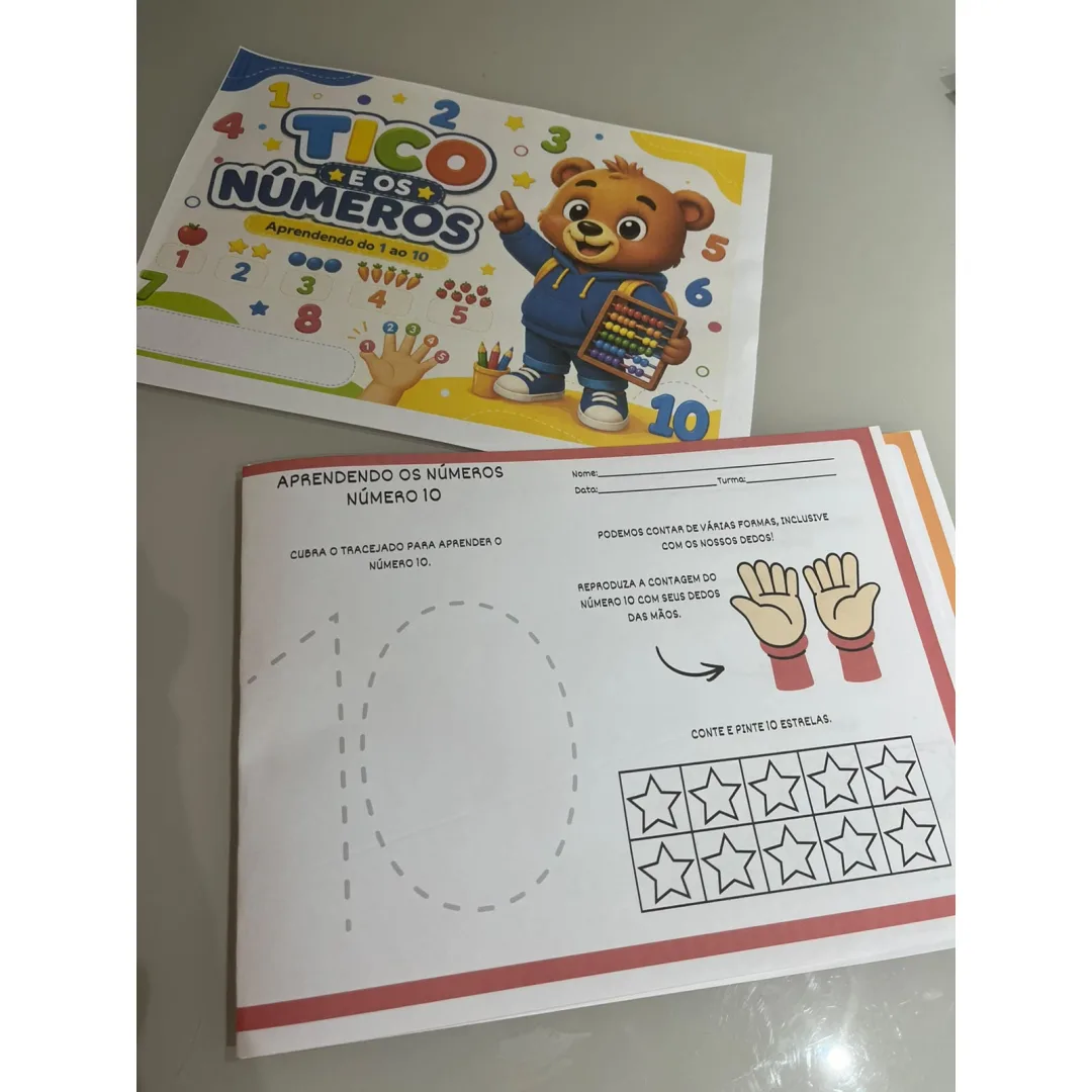 TICO E OS NÚMEROS — DO 1 AO 10