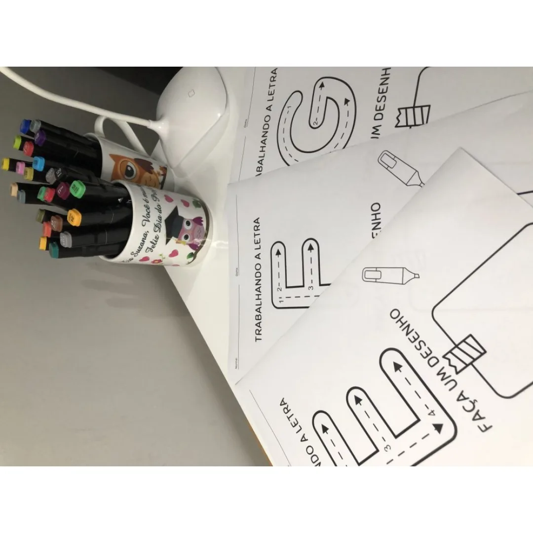 Trabalhando as Letras do Alfabeto — Pronto para Imprimir