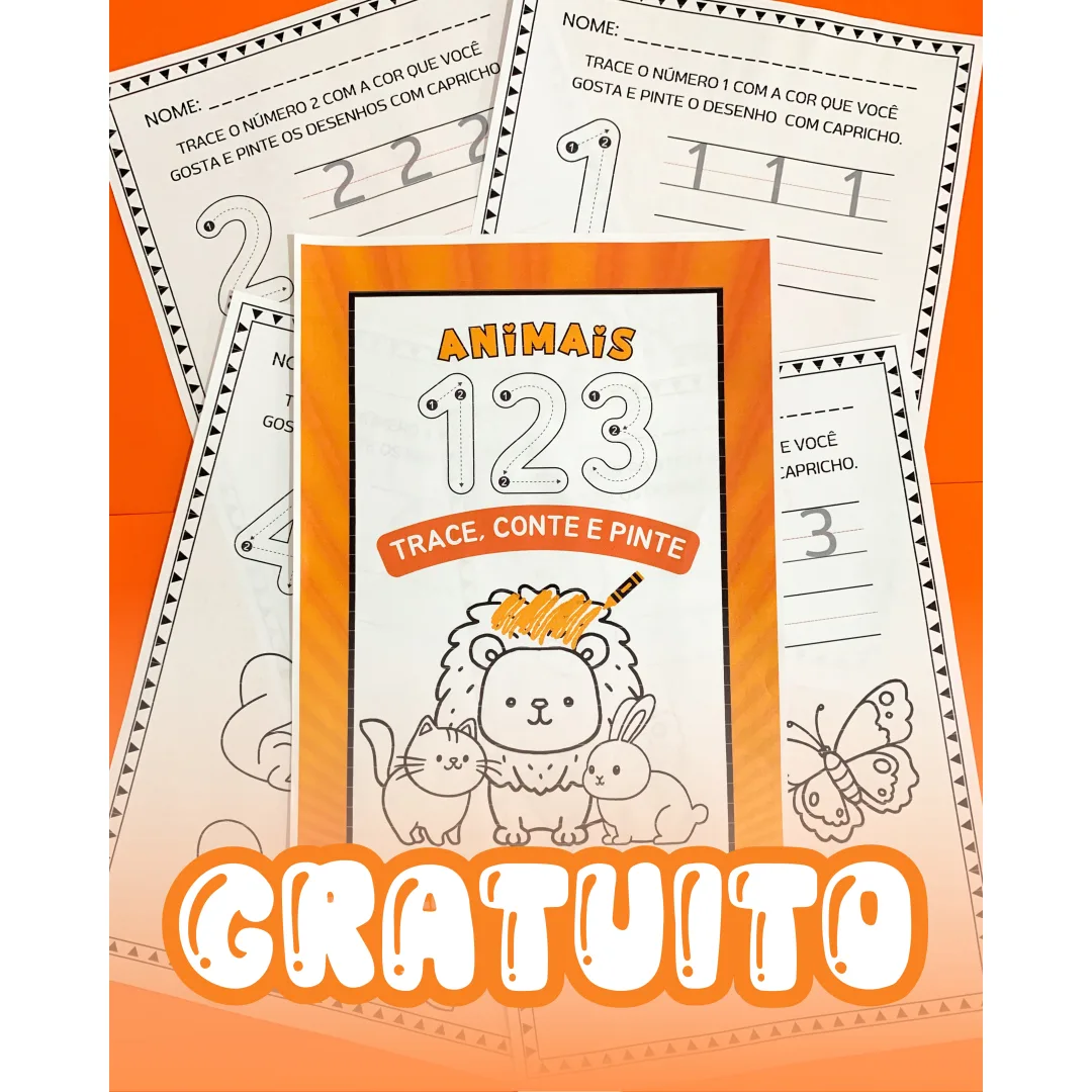 Trace, conte e pinte Educação Infantil e anos iniciais
