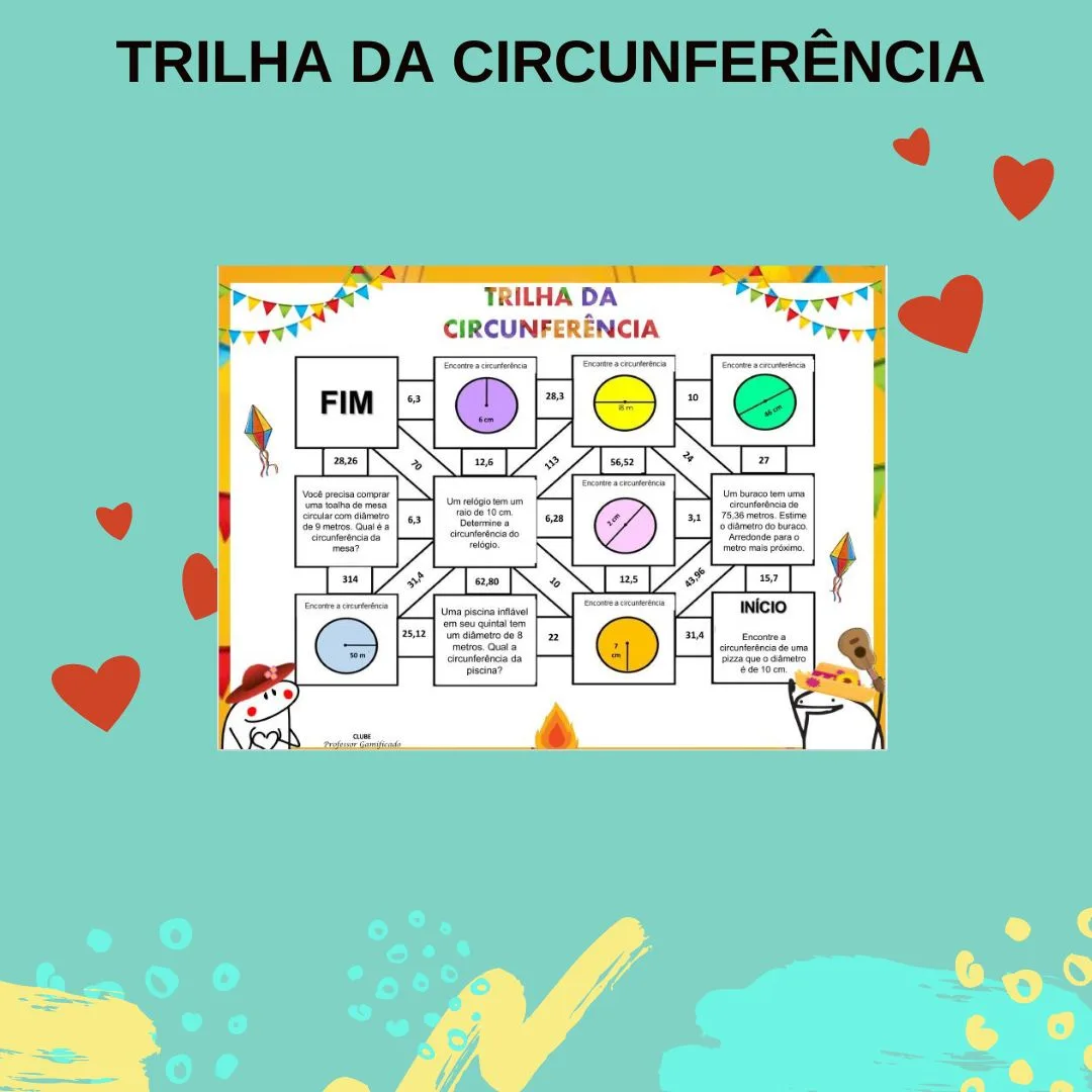 TRILHA DA CIRCUNFERÊNCIA TEMÁTICA: FESTA JUNINA