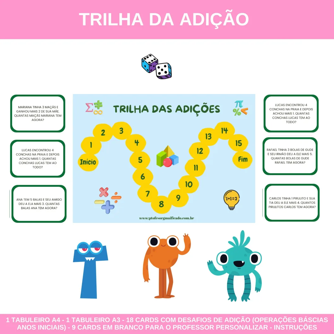 TRILHA DAS ADIÇÕES