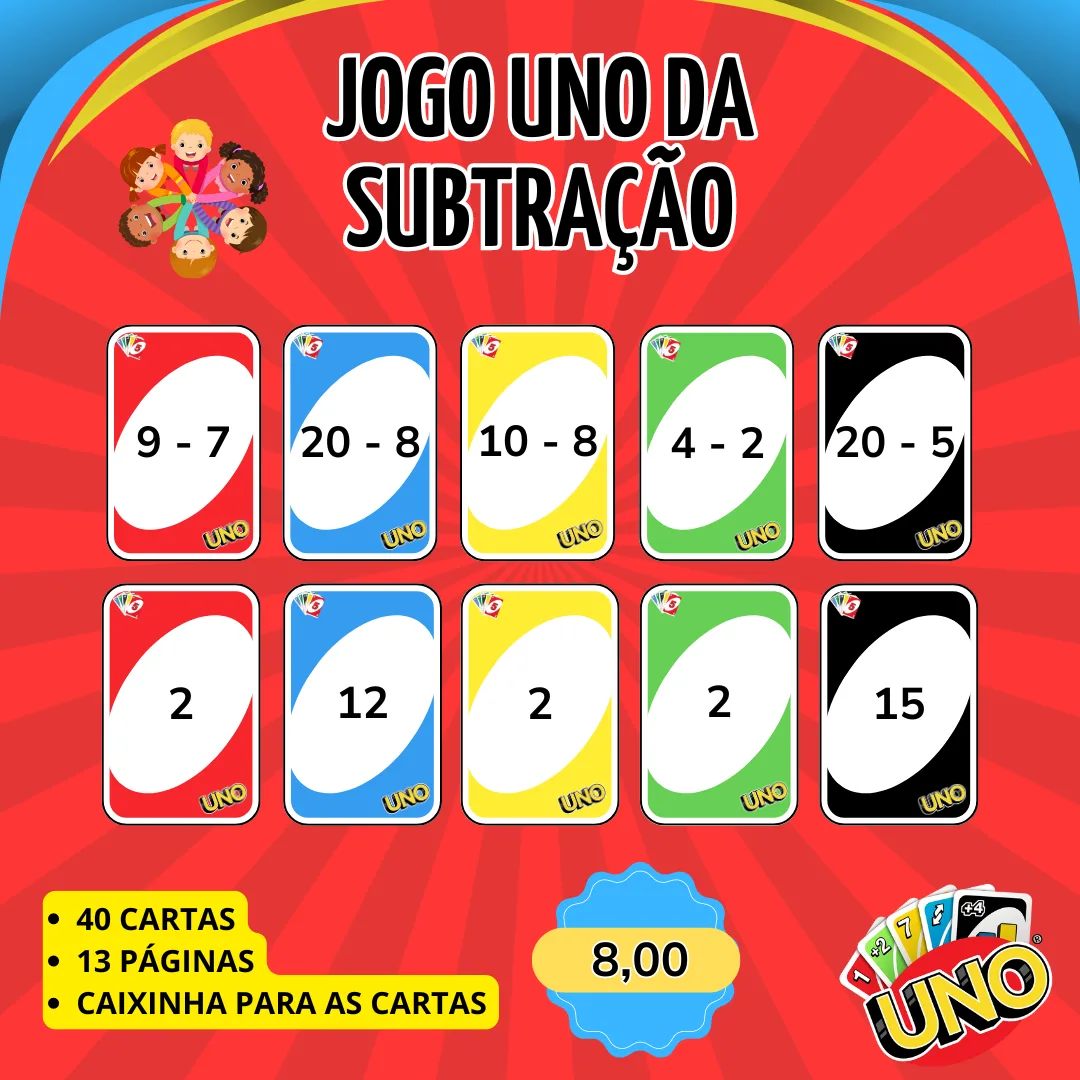 UNO DA SUBTRAÇÃO