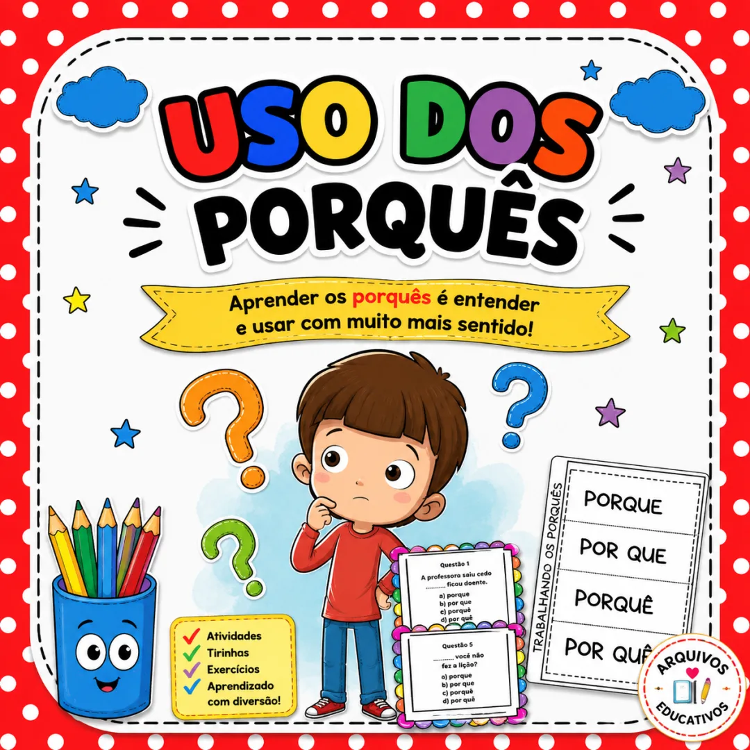 Uso dos Porquês