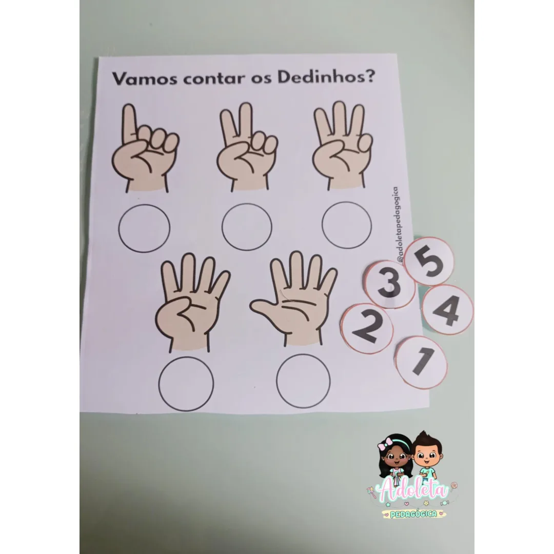 Vamos contar os Dedinhos?