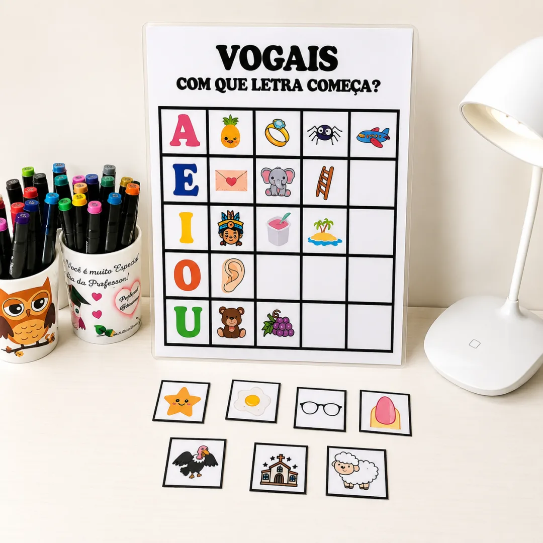 Vogais: Com Que Letra Começa?