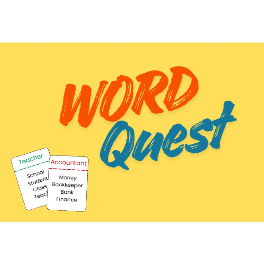 Word Quest: Profissões/Occupations - Jogo - Inglês em PDF