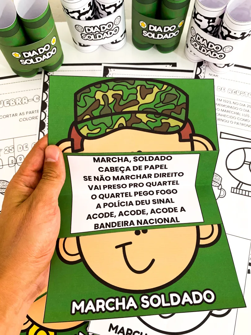 10 Atividades + Binóculo - Dia do Soldado — imagem 3