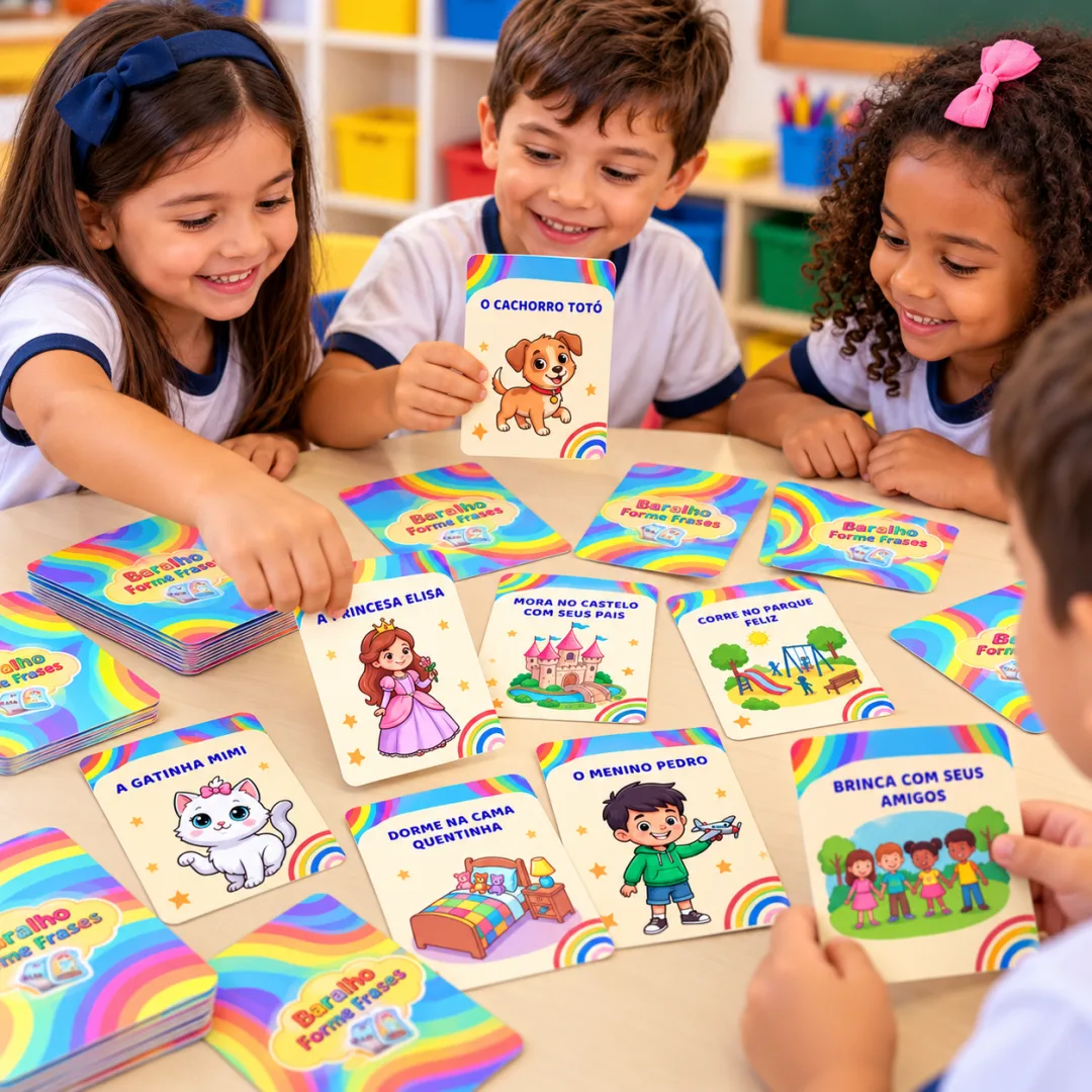 10 Jogos Educativos de Baralho para Alfabetização - PDF para Imprimir — imagem 4