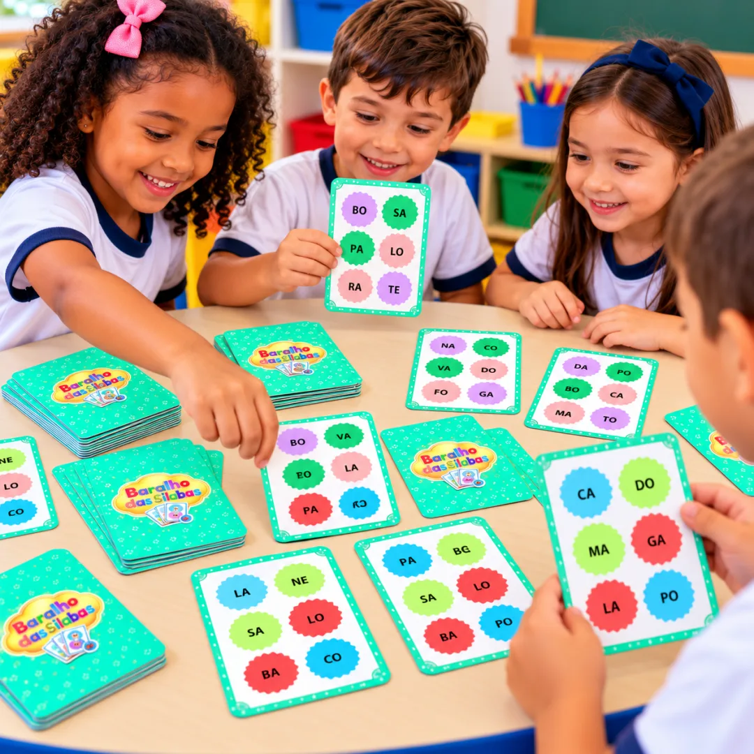 10 Jogos Educativos de Baralho para Alfabetização - PDF para Imprimir — imagem 2