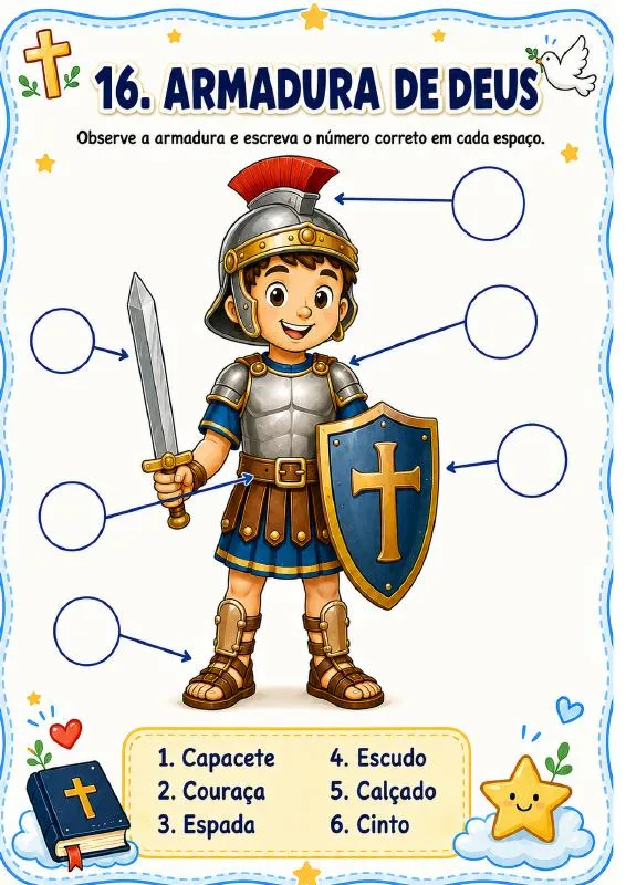 20 Atividades Bíblicas Infantis | PDF Digital para Imprimir — imagem 6