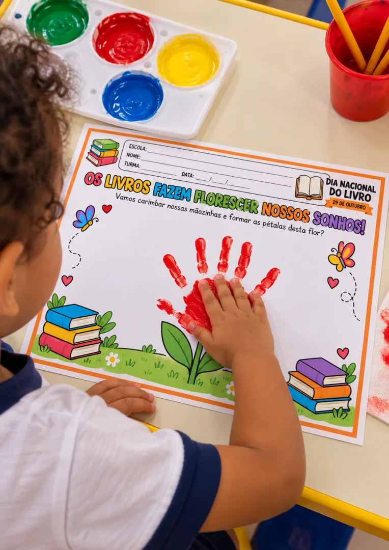 4 ATIVIDADES DIA NACIONAL DO LIVRO PARA A EDUCAÇÃO INFANTIL EM PDF — imagem 2