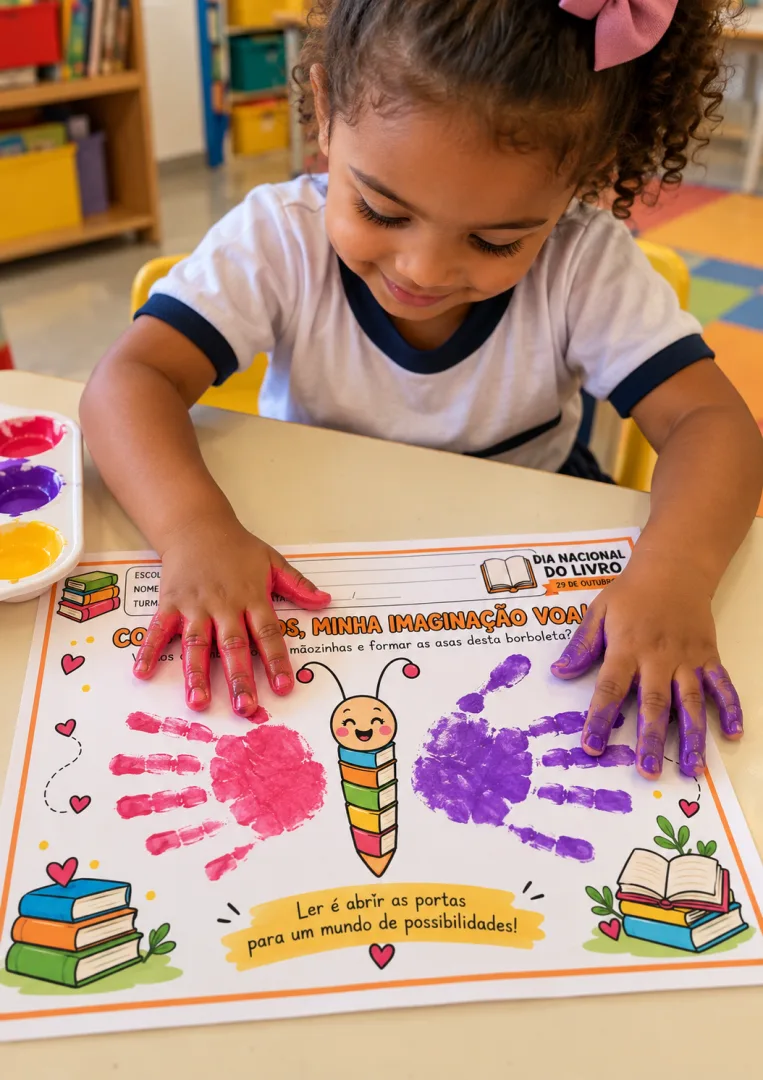4 ATIVIDADES DIA NACIONAL DO LIVRO PARA A EDUCAÇÃO INFANTIL EM PDF — imagem 5