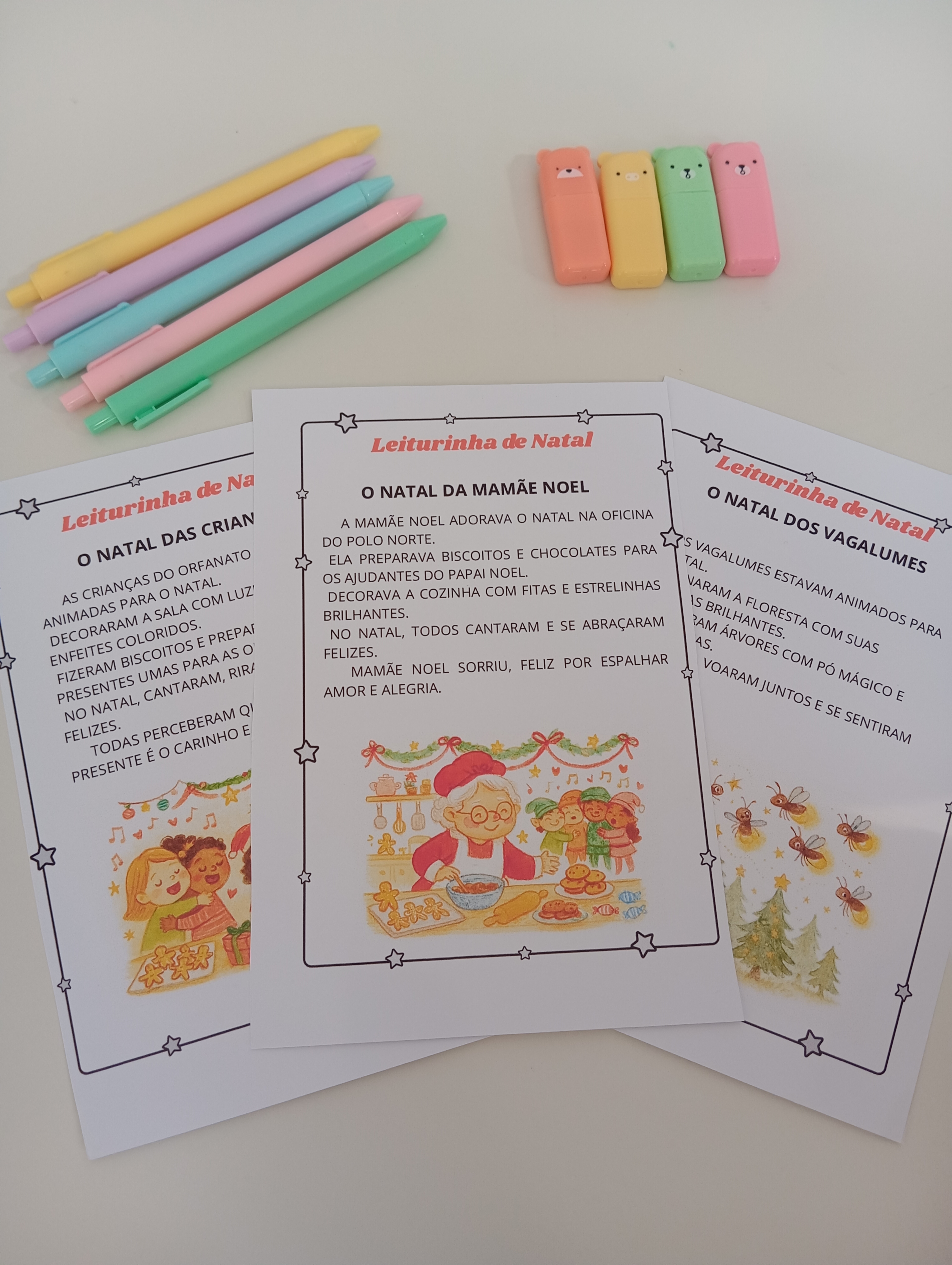 Leitura de Natal PDF para Imprimir - Atividade para Educação Infantil — imagem 3