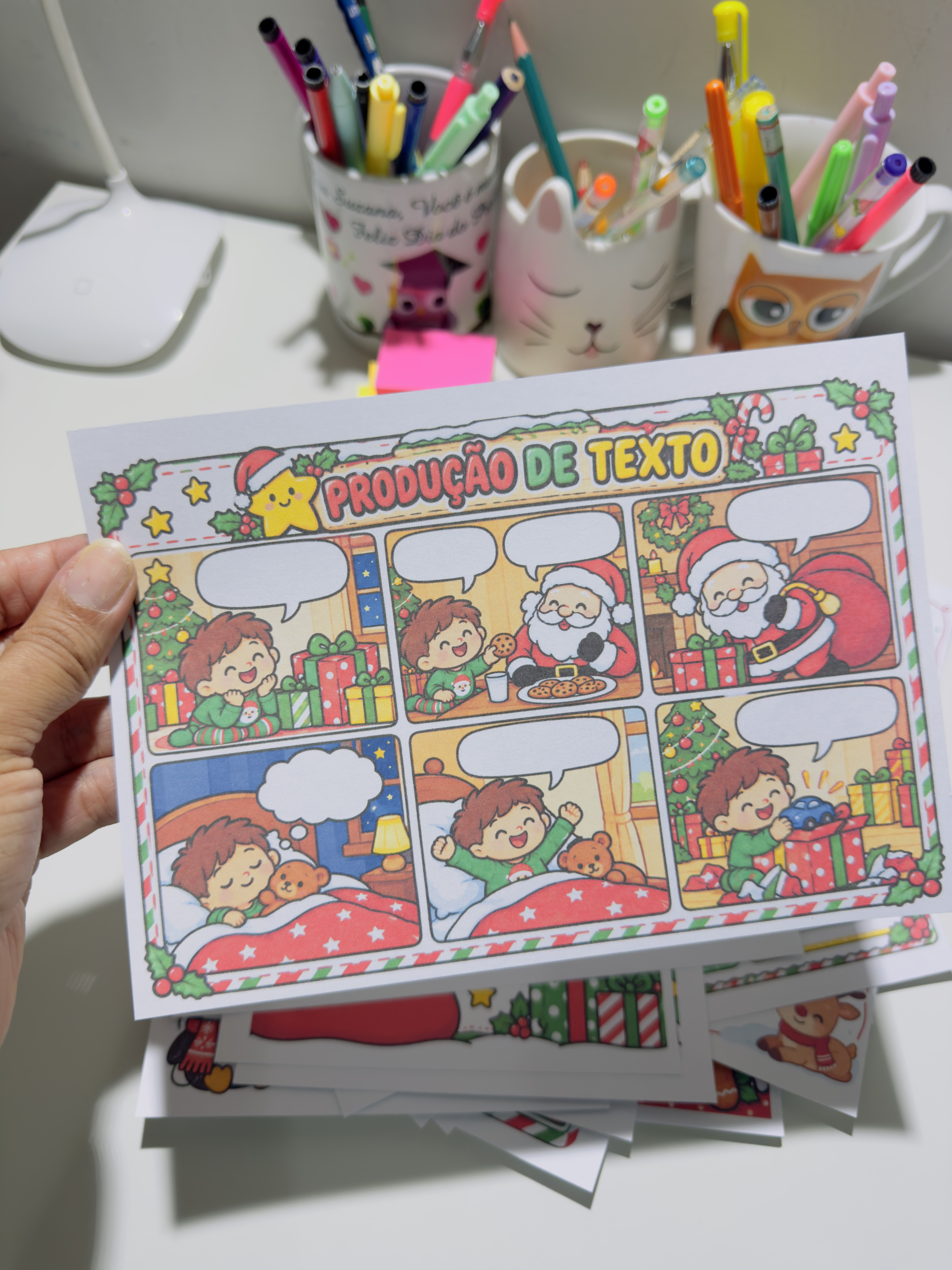 Produção de Texto de Natal para 3º a 5º Anos em PDF — imagem 2