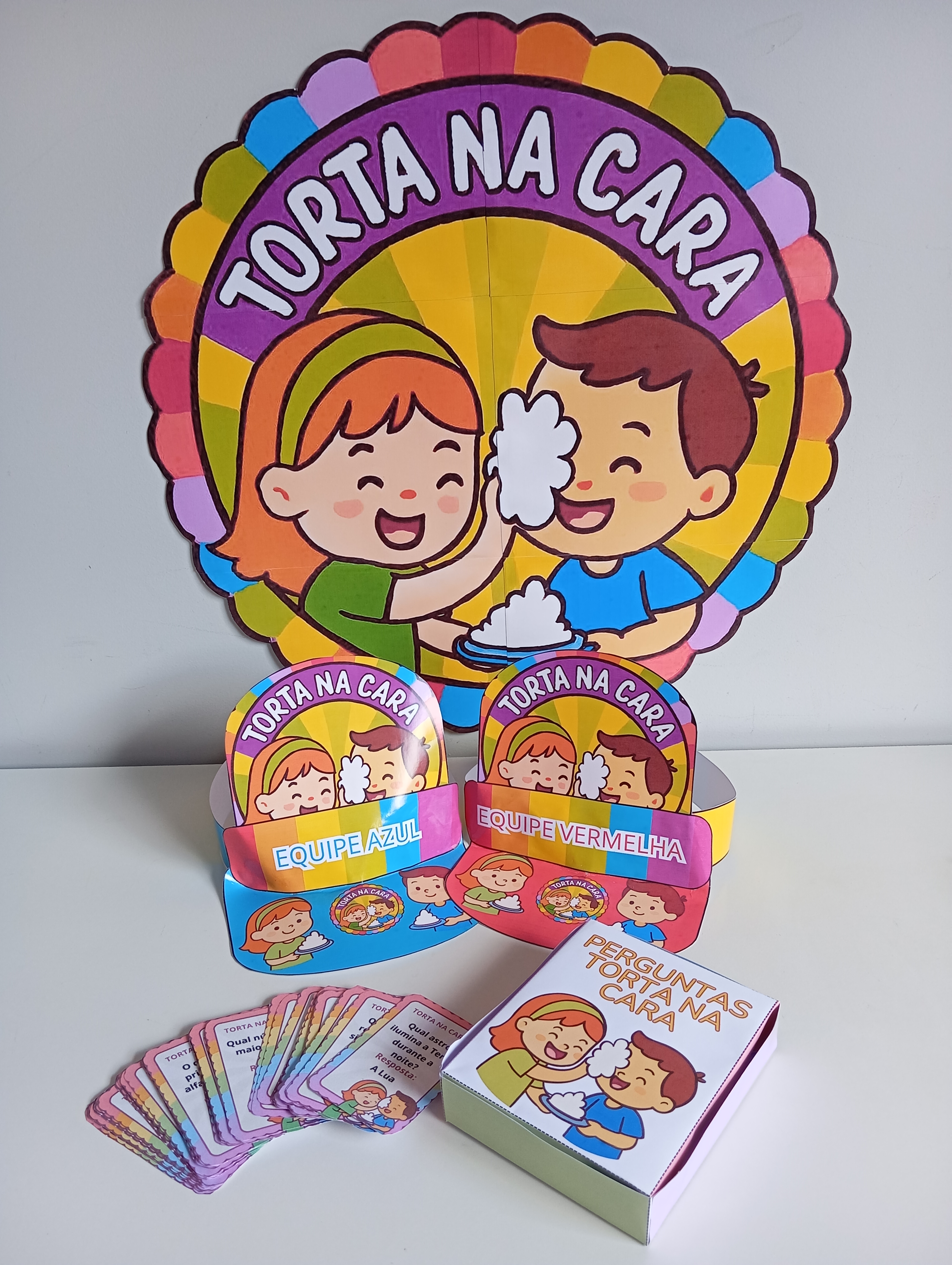 Jogo Torta na Cara para Educação Infantil e Anos Inciais em PDF — imagem 4