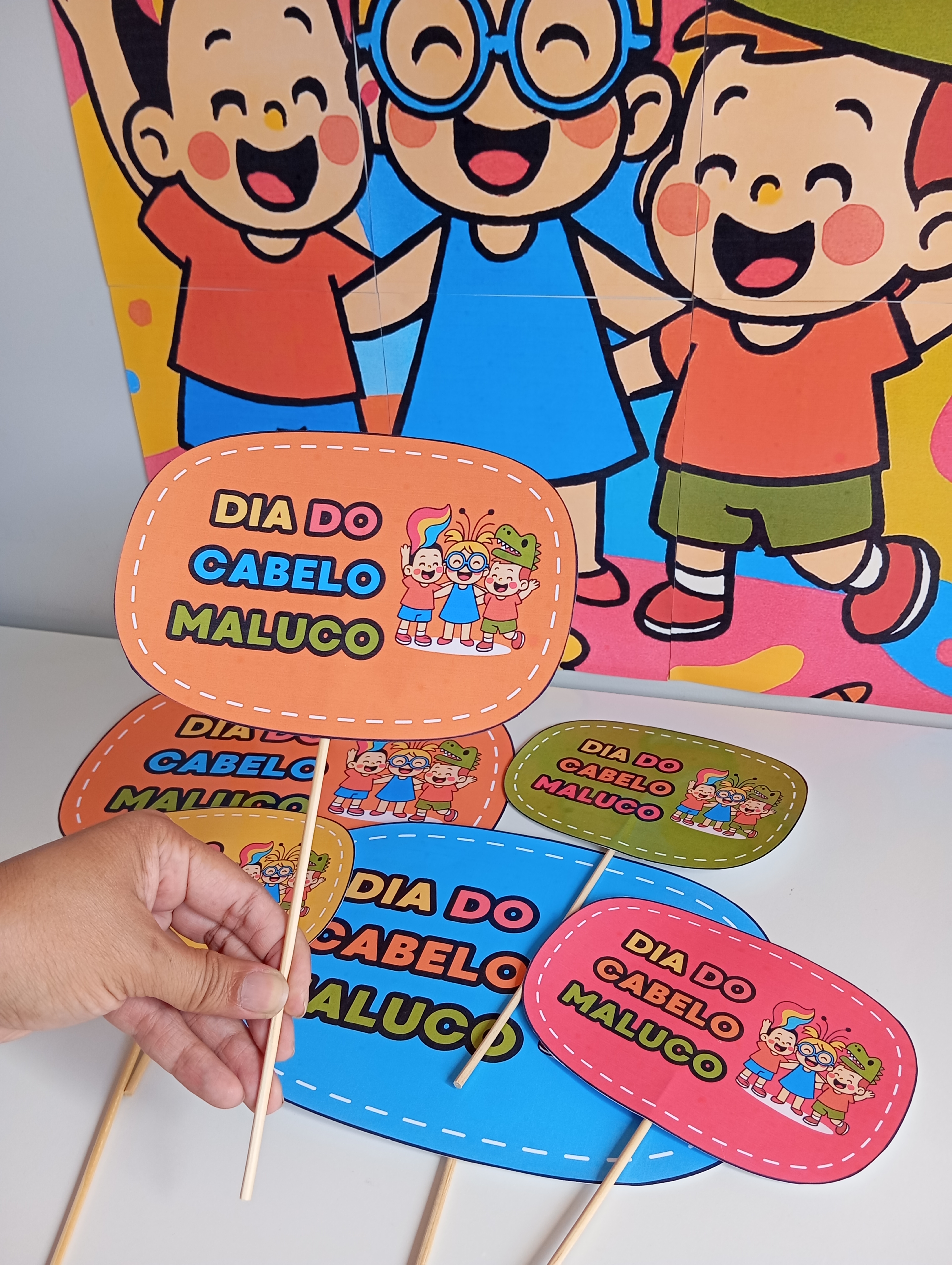 Dia do Cabelo Maluco - PDF Educação Infantil e Anos Iniciais — imagem 4
