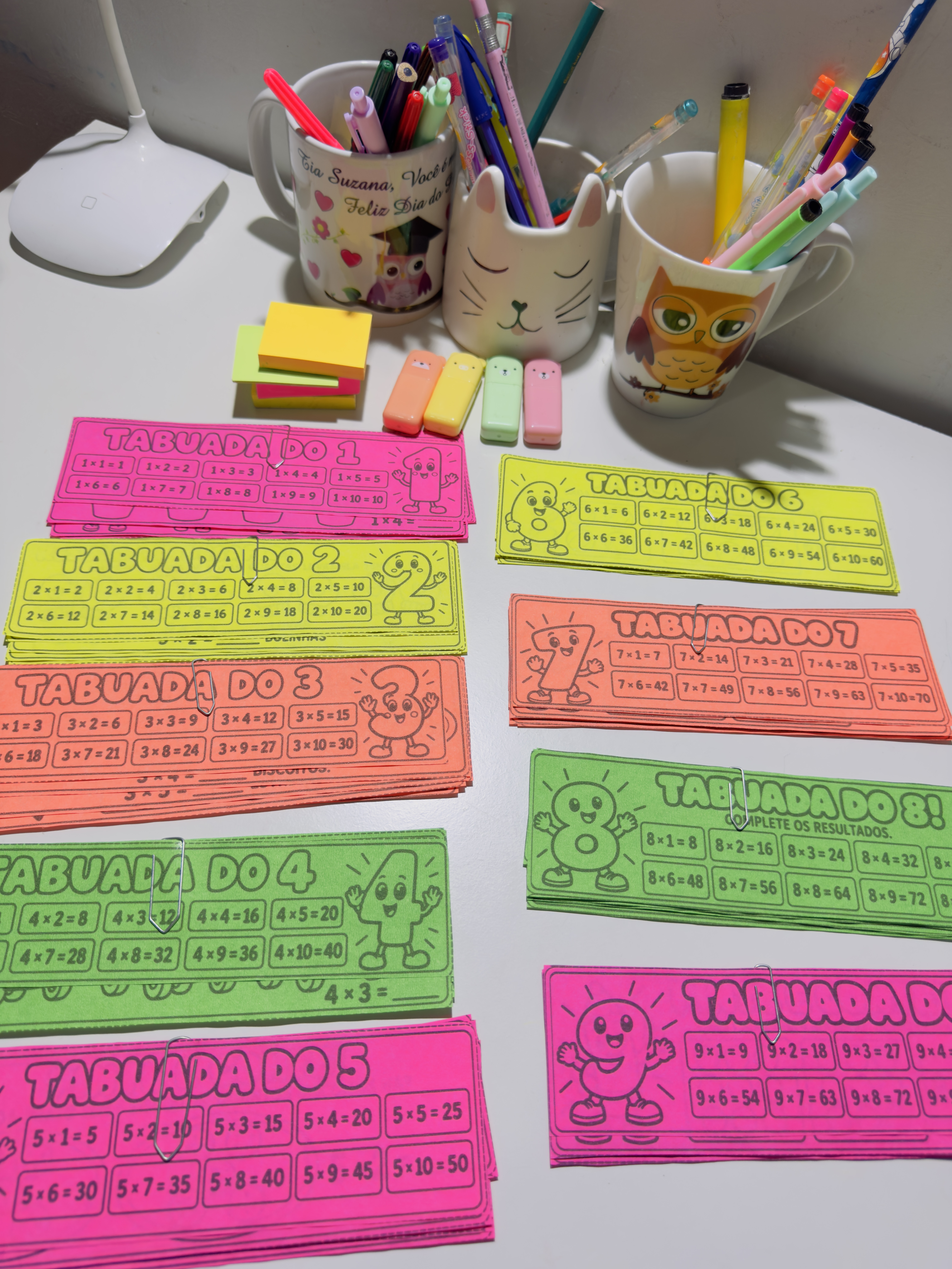 Tabuada da Multiplicação para 3º a 5º Anos em PDF — imagem 4