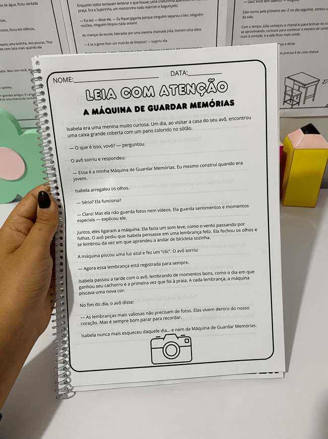 Apostila de Interpretação de Textos — Nível Intermediário do 3º ao 5º Ano em PDF — imagem 4